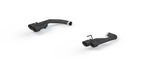 Black Series Axle Back Exhaust System S7211BLK